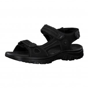 Pánské kožené sandály Marco Tozzi 18400-24 098 černá