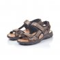 náhled Pánské kožené sandály Rieker 26061-25 hnědá