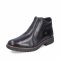 detail Pánská kožená kotníková obuv Rieker 33160-00 černá