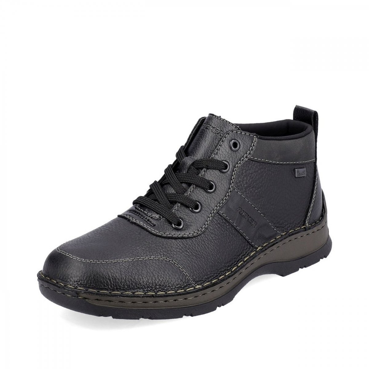detail Pánská kotníková obuv Rieker 05308-00 černá