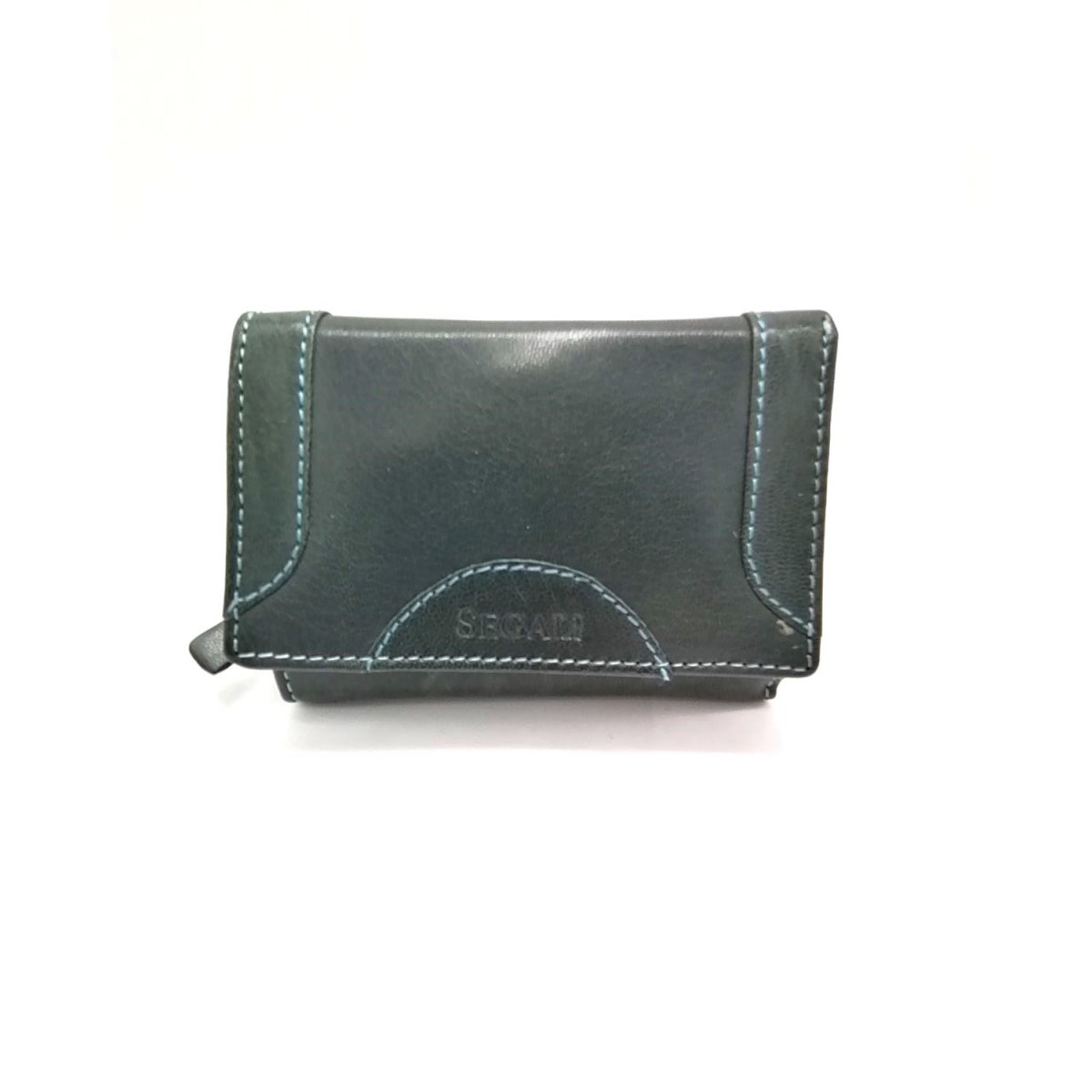 detail Dámská kožená peněženka Segali SG-7196 zelená