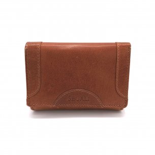 Dámská kožená peněženka Segali SG-7196 B hnědá